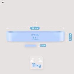 Spokey Booty Band Tr�ningselastik (11 kg)