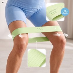 Spokey Booty Band Tr�ningselastik (16 kg)