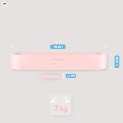 Spokey Booty Band Tr�ningselastik (7 kg)