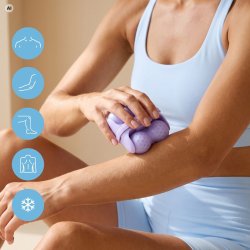 K�lende Massageapparat med Roterende Hoved
