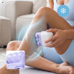 K�lende Massageapparat med Roterende Hoved
