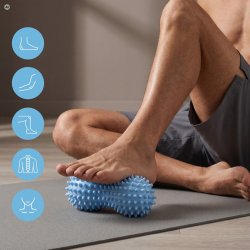 Dobbelt Massagebold med Knopper