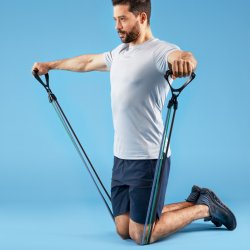 Spokey Tr�ningselastik med H�ndtag