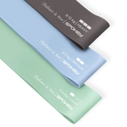 Booty Band Tr�ningselastikker 3-pak (2-12 kg)