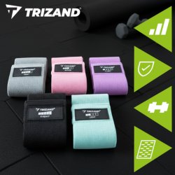 Booty Band Tr�ningselastikker 5-pak (5-35 kg)