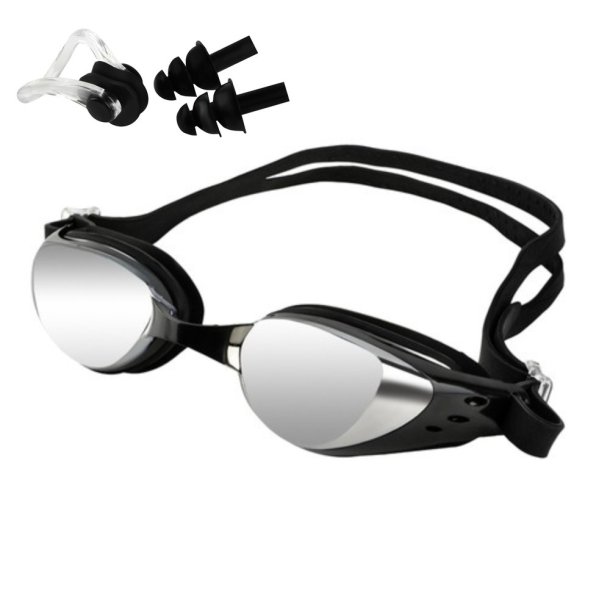 Trizand Sv�mmebriller - Inkl. N�steklemme &amp; �repropper