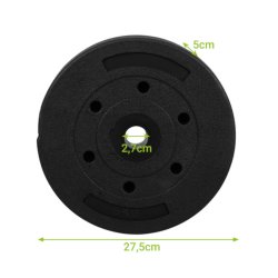 V�gtskive 5 kg (25 mm)