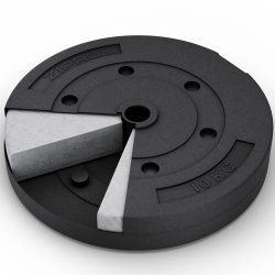 Vgtskive 10 kg (31 mm)