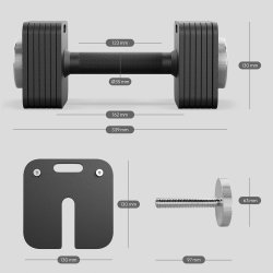 Zipro Justerbar Hndvgt 16 kg
