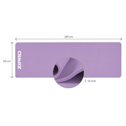 Trningsmtte Lilla - 15 mm