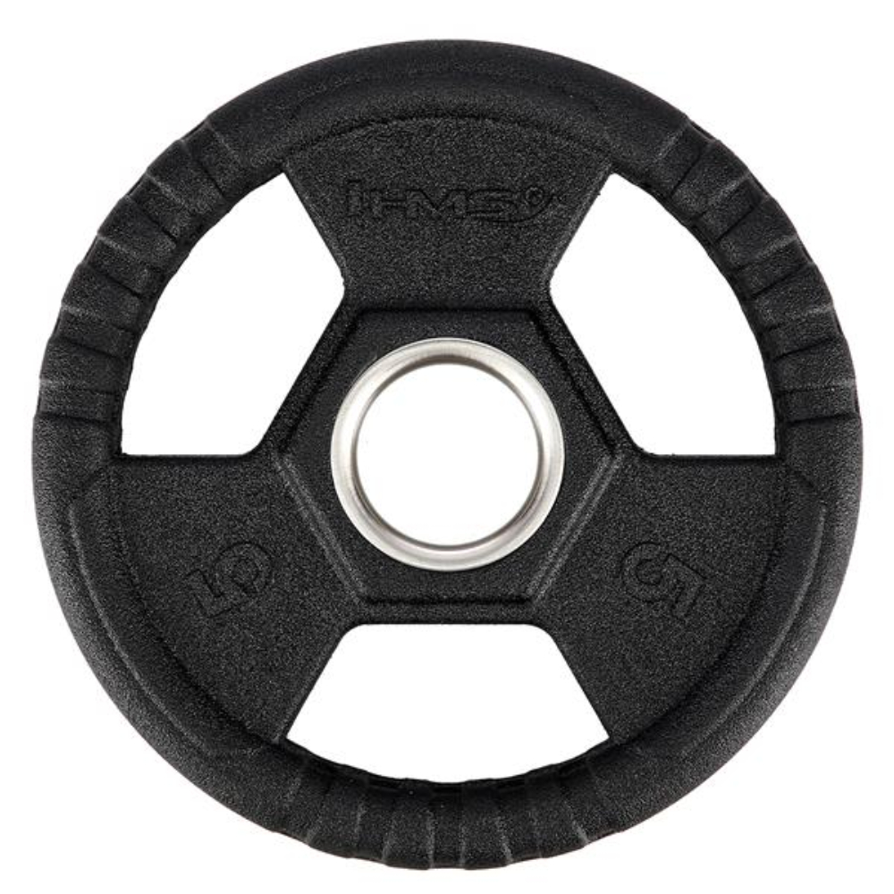 Vægtskive 5 kg Ø50 mm - 50 MM Vægtskiver - Styrketræning | LavprisFitness.dk
