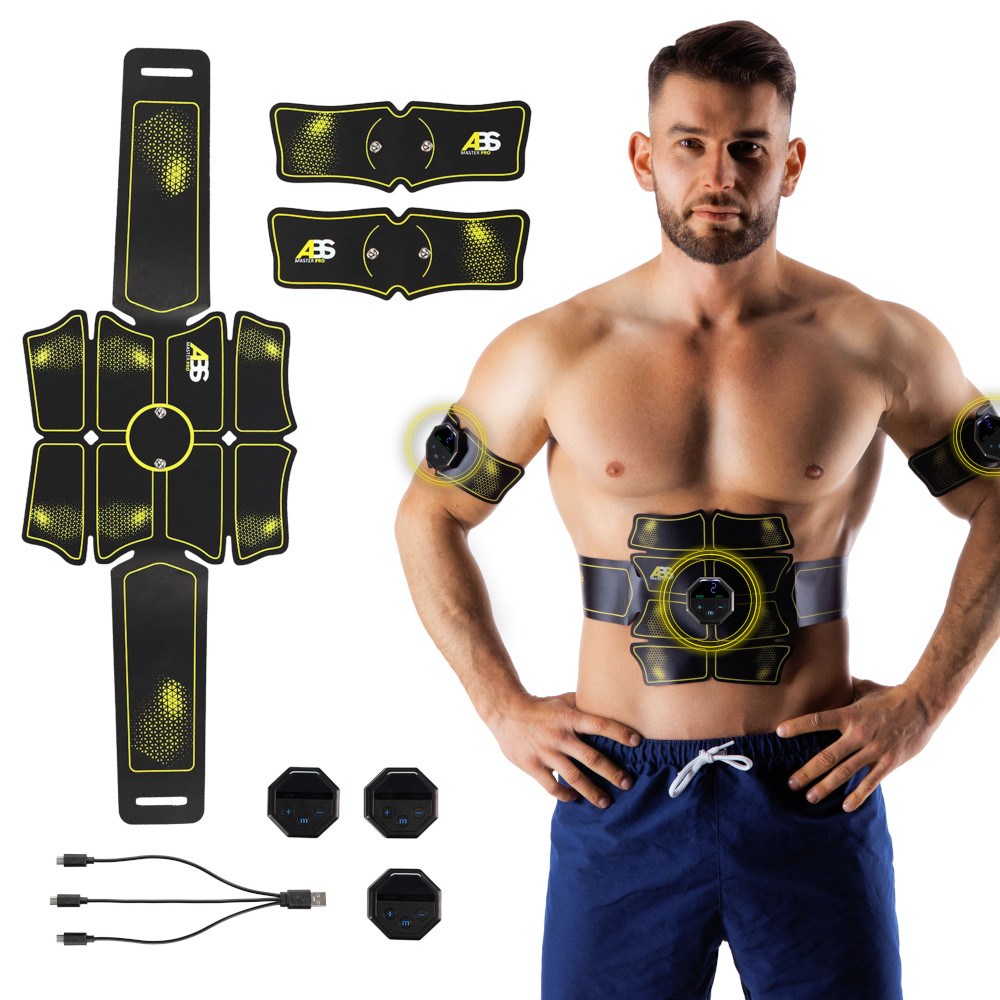 HMS ABS Master Pro Muskelstimulator - Træningsudstyr | LavprisFitness.dk
