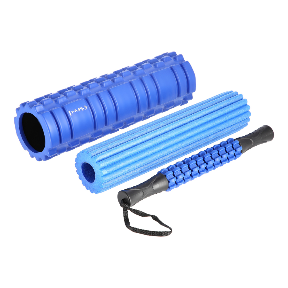 HMS Foam Roller Sæt - Foam Roller - Træningsudstyr | LavprisFitness.dk