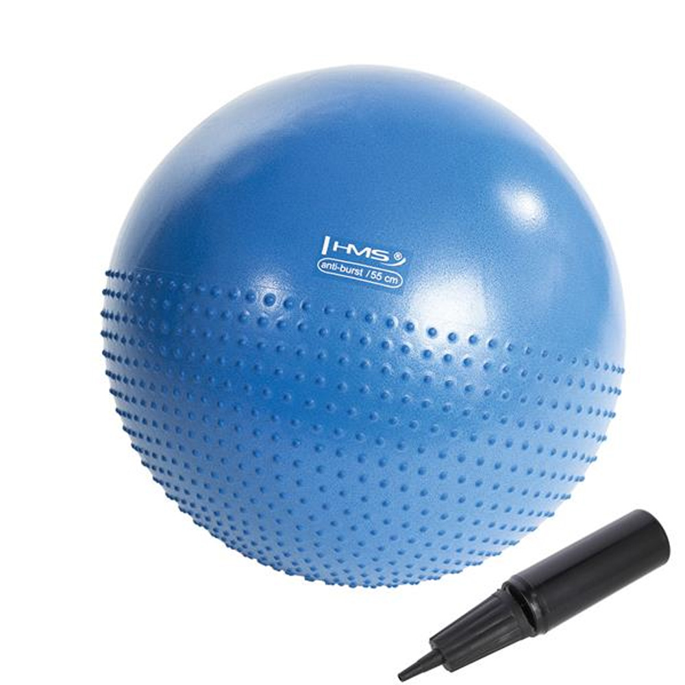 HMS Yoga Træningsbold 55 cm - Træningsudstyr | LavprisFitness.dk
