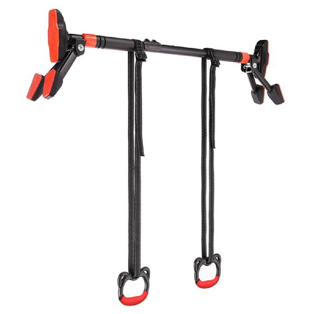 HMS Justerbar Pull Up Bar til dørkarm 96-130 cm - Træningsudstyr | LavprisFitness.dk