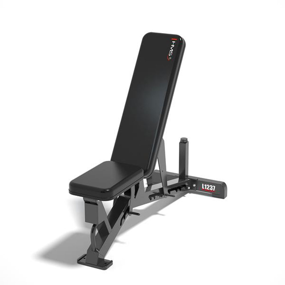 HMS Pro Justerbar Træningsbænk - Styrketræning | LavprisFitness.dk