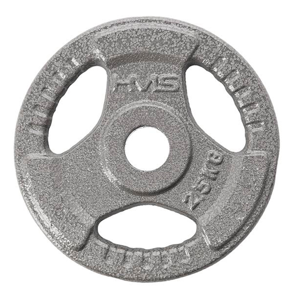 Vægtskive Støbejern 2,5 kg - 30 MM Vægtskiver - Styrketræning | LavprisFitness.dk