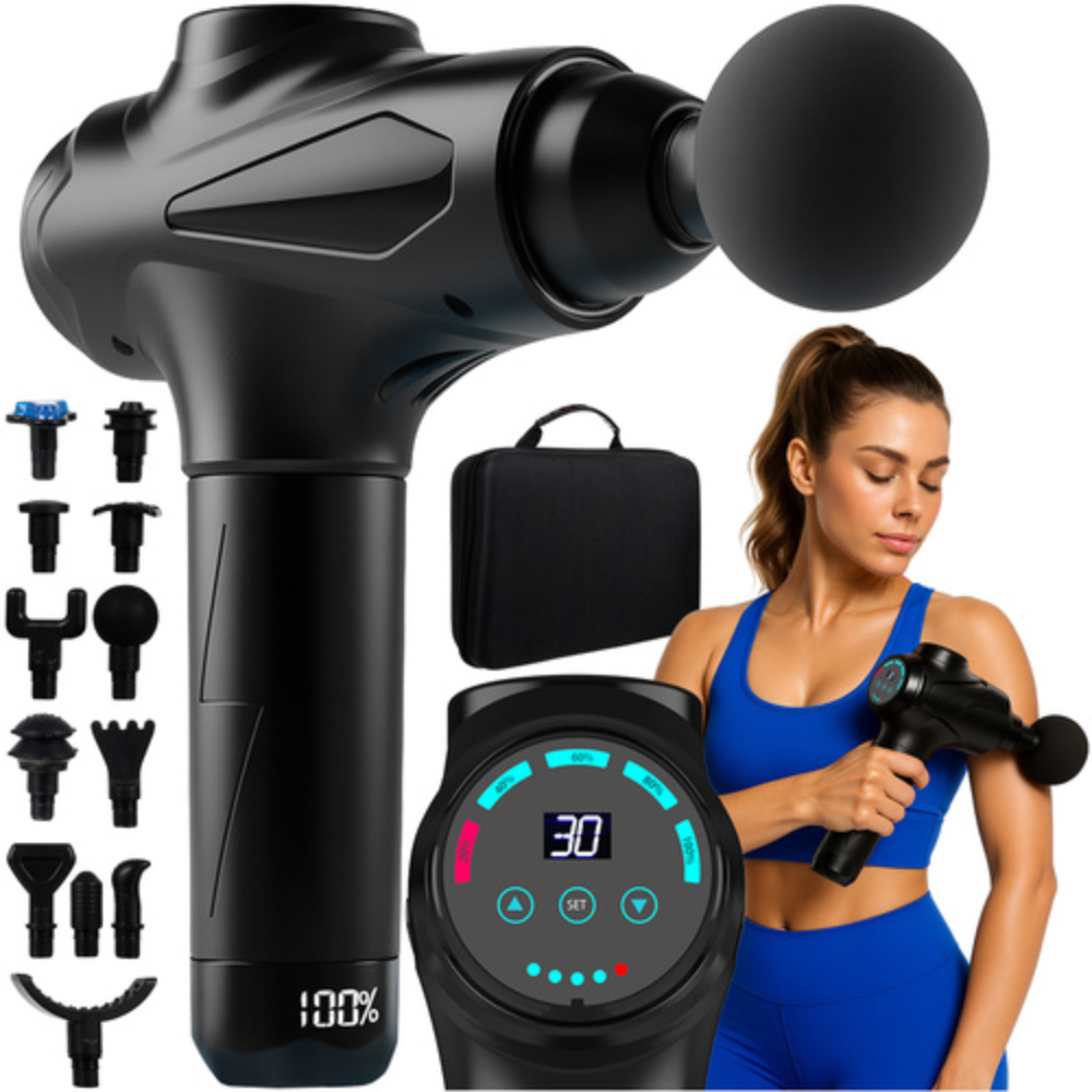 Massagepistol Advanced - | LavprisFitness.dk