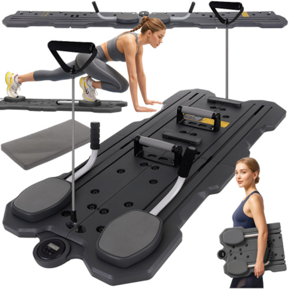 Multifunktionelt Pilates Board med tæller - Yoga & Pilates - Træningsudstyr | LavprisFitness.dk