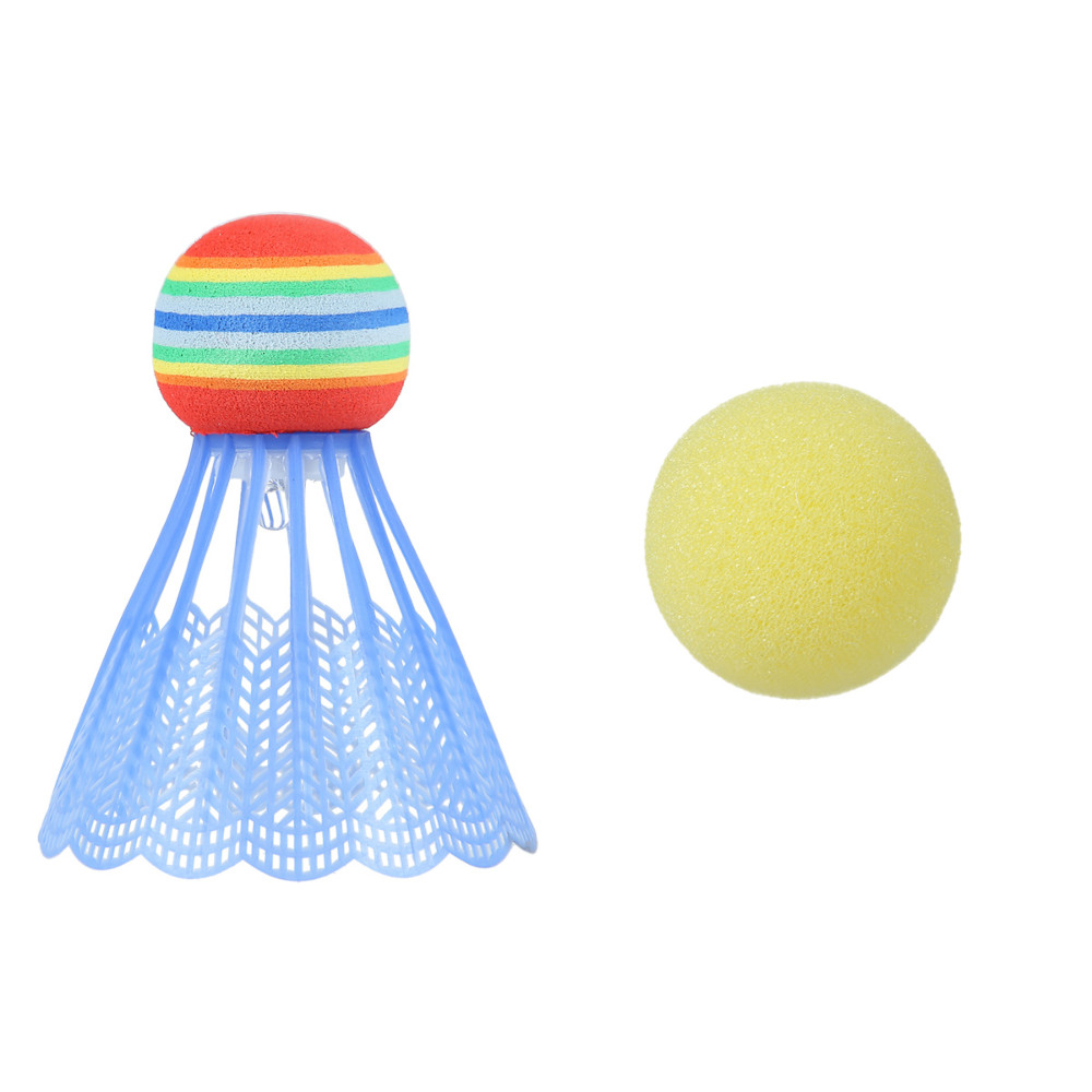 Badminton Boldsæt Skumbold & LED Fjerbold - | LavprisFitness.dk
