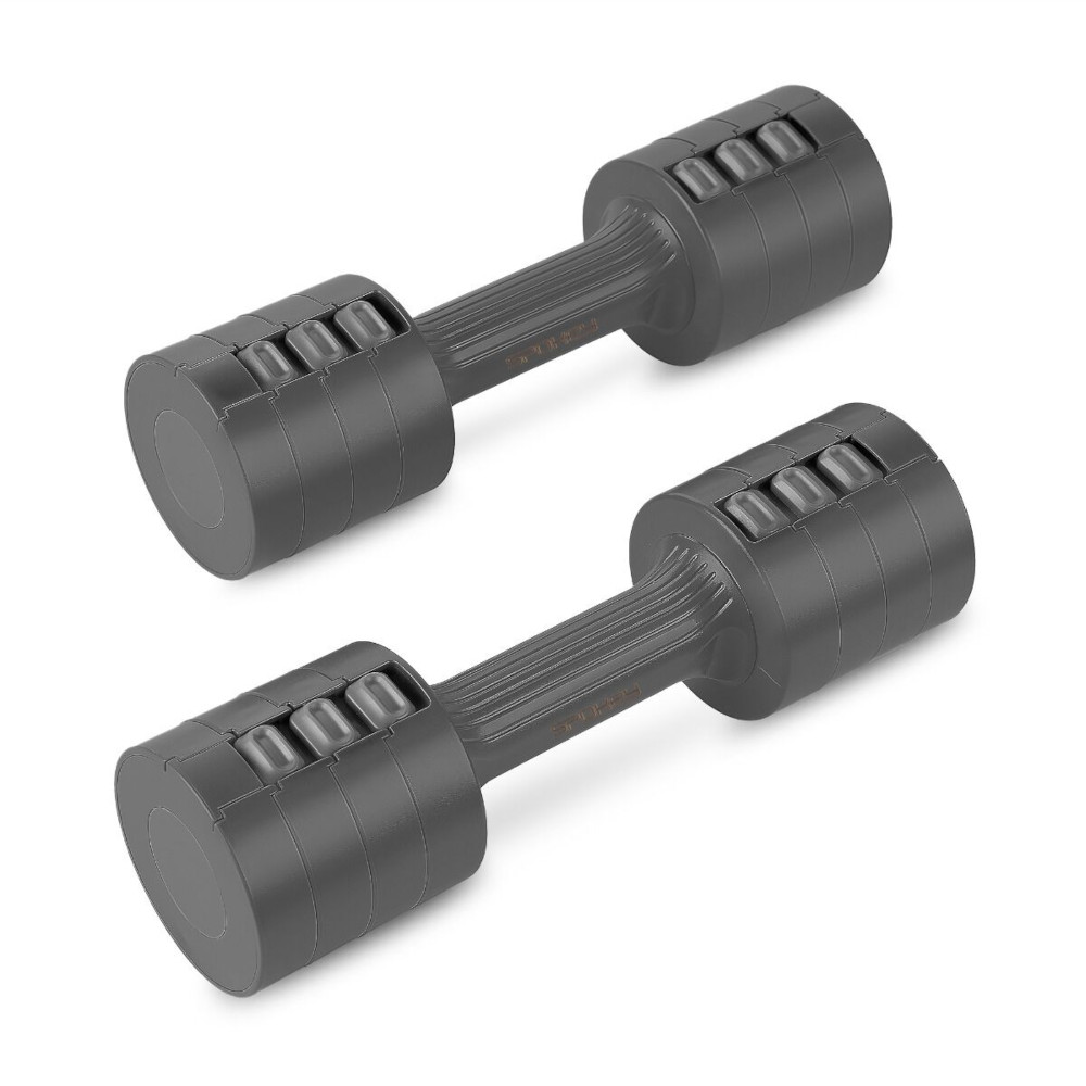 Spokey Justerbare Håndvægte Sæt 2x 2,5 kg - Styrketræning | LavprisFitness.dk