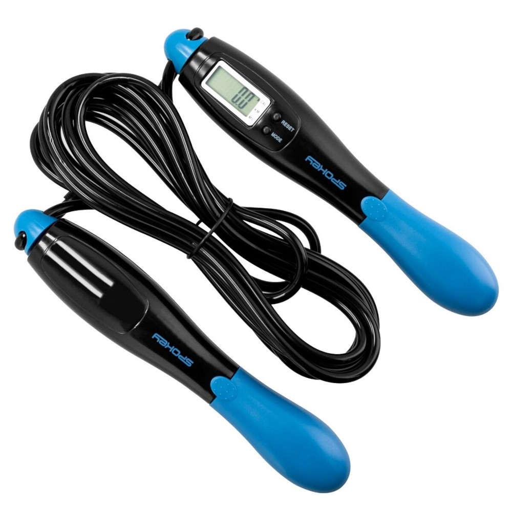 Spokey Sjippetov med Tæller - Speedrope - Træningsudstyr | LavprisFitness.dk