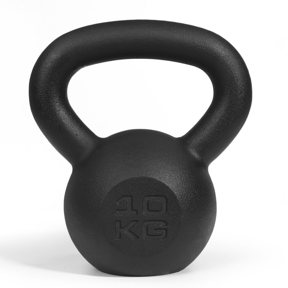 Zipro Støbejern Kettlebell 10 kg - Styrketræning | LavprisFitness.dk