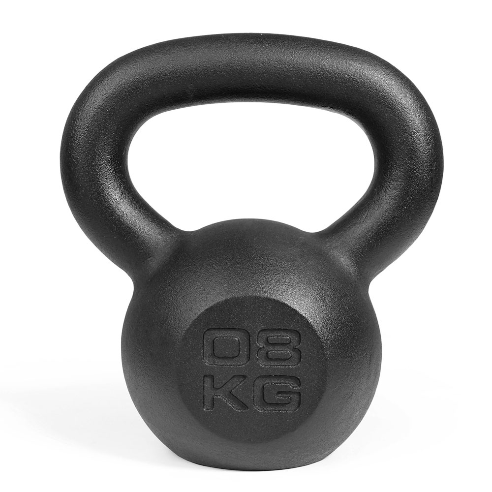 Zipro Støbejern Kettlebell 8 kg - Styrketræning | LavprisFitness.dk